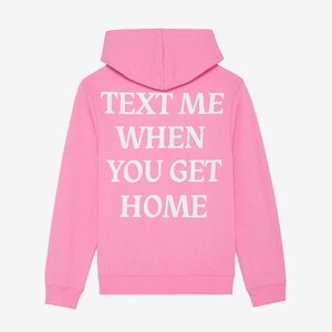 Pink Lonely Ghost Hoodie